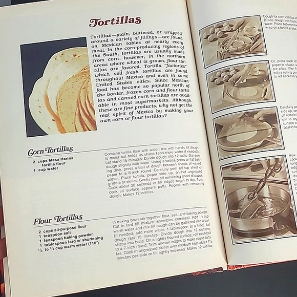 Vintage 70s Better Homes & Garden Authentic Mexican Recipes Cookbook Hardback - Picture 12 of 14